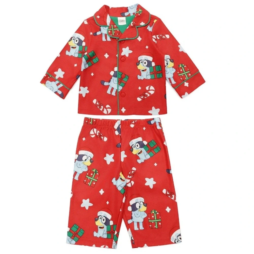 Bluey Baby Holiday Pajama Set